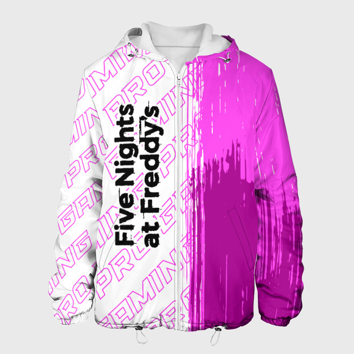 Мужская куртка 3D FNAF pro gaming: по вертикали фото