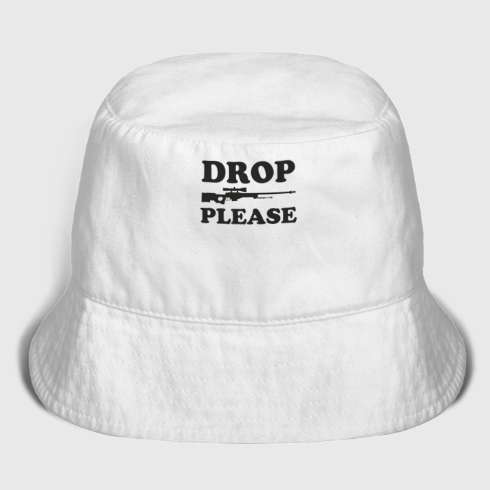 Мужская панама хлопок Please drop фото