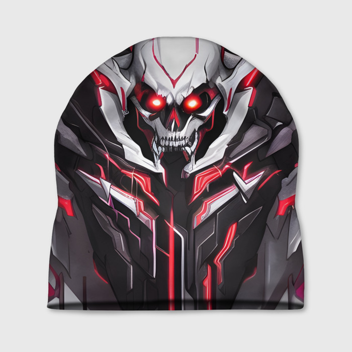 Шапка 3D Кибернетический череп фото