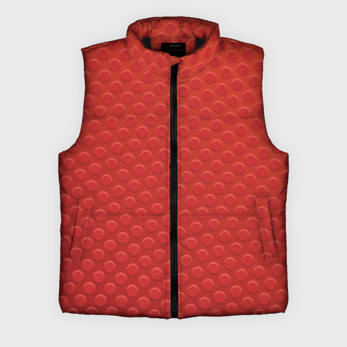 Мужской жилет утепленный 3D Дух баскетбола фото