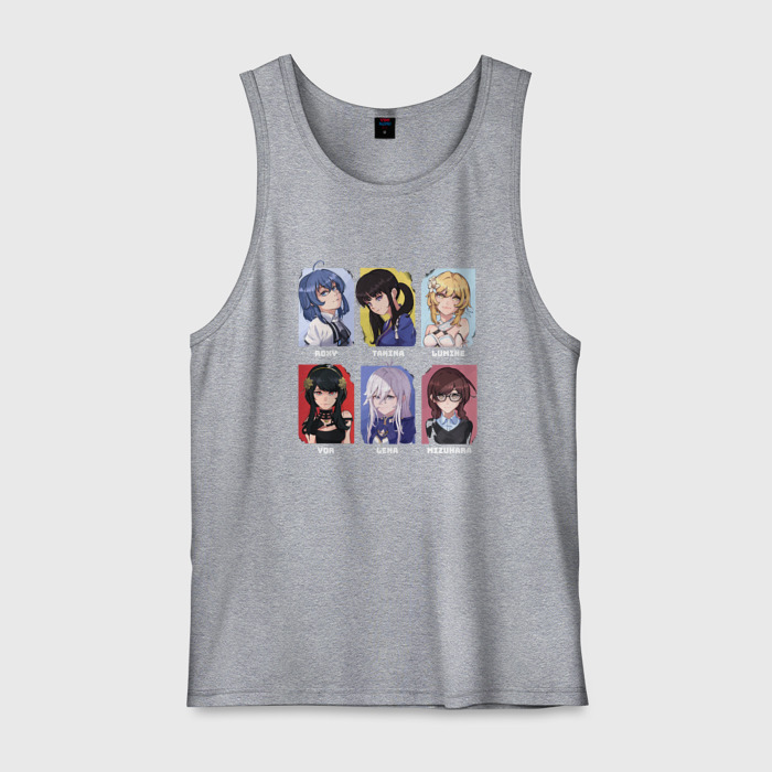 Мужская майка хлопок Команда Ликорис Рикойл фото