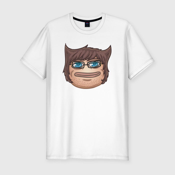 Мужская футболка хлопок Slim Лягушонок Пепе задрот фото