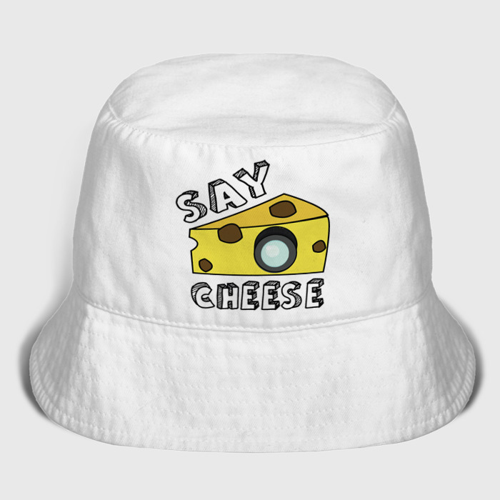 Мужская панама хлопок Say cheese фото