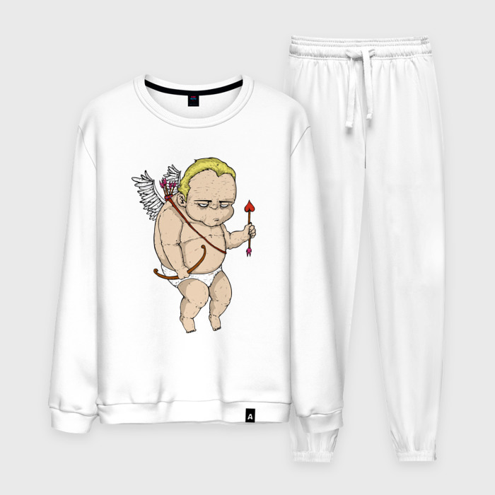 Мужской костюм хлопок Хмурый ангел фото