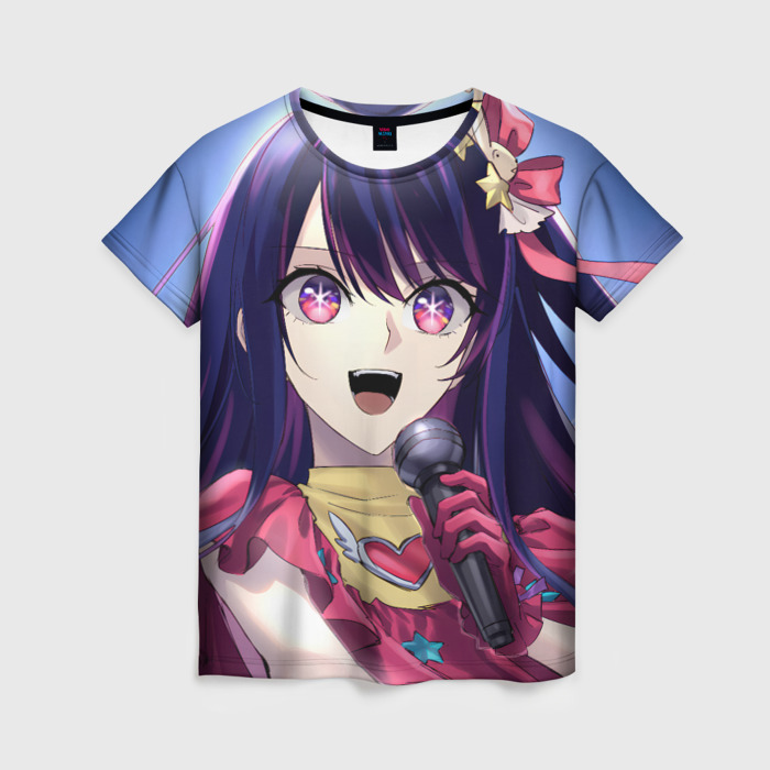 Женская футболка 3D Звёздное Дитя Ai фото