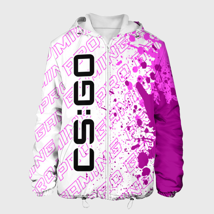 Мужская куртка 3D Counter Strike pro gaming: по вертикали фото