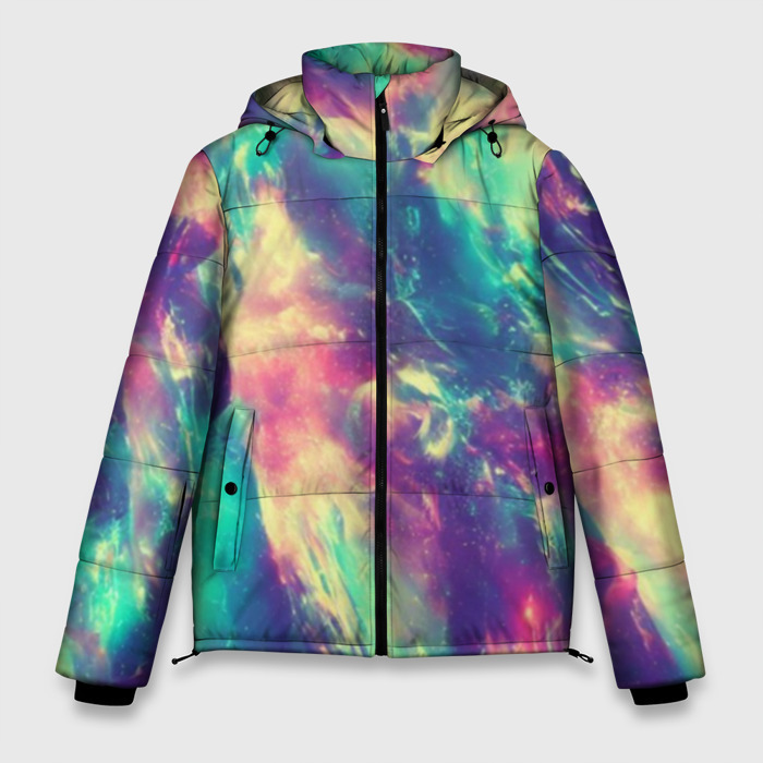 Мужская зимняя куртка 3D Яркая футболка кислота фото