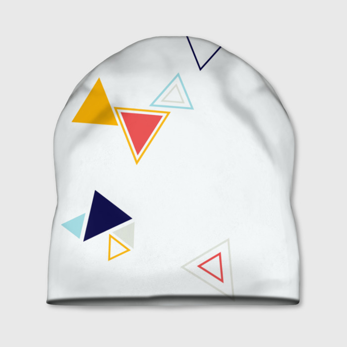 Шапка 3D Геометрия фигур фото