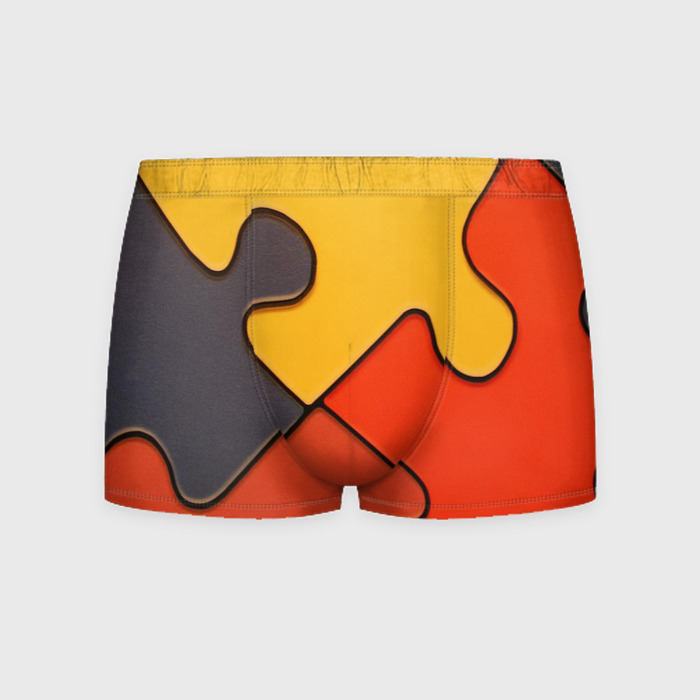 Мужские трусы 3D Пазл фото