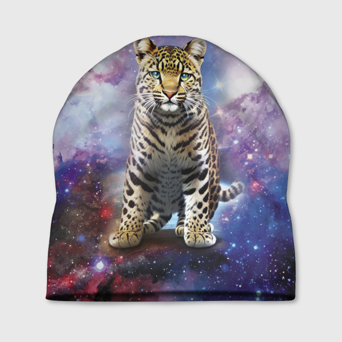 Шапка 3D Space leopard фото