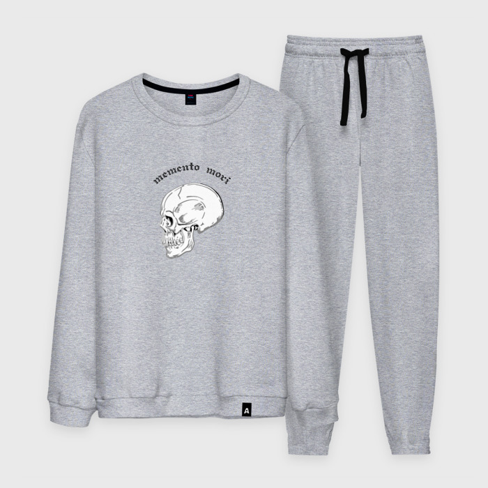 Мужской костюм хлопок Череп   помни о смерти фото