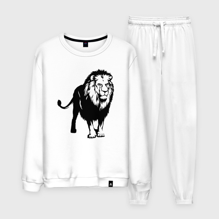 Мужской костюм хлопок Лев в полный рост фото
