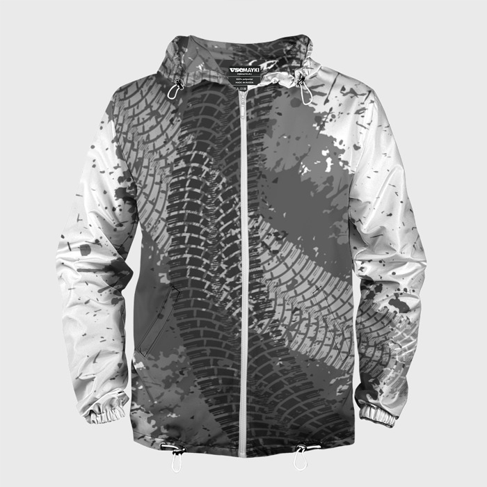 Мужская ветровка 3D Протектор шин фото