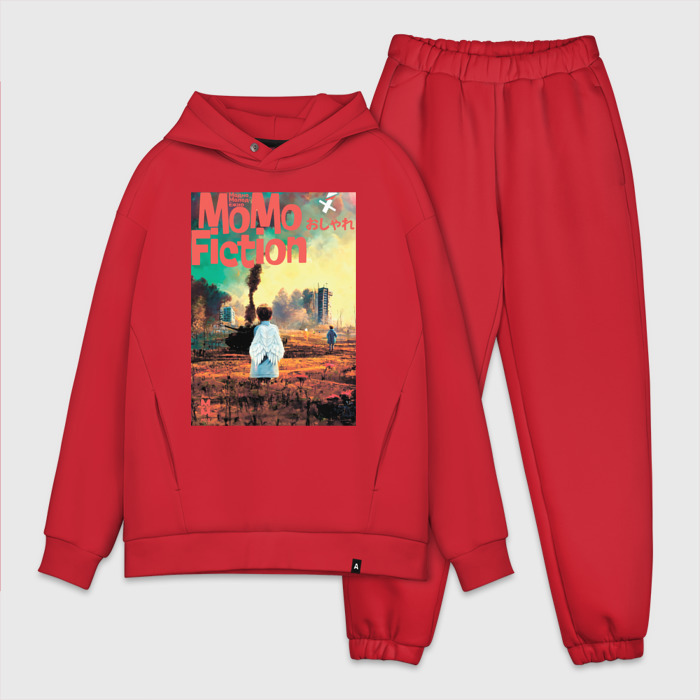 Мужской костюм oversize хлопок MoMo   ангел фото