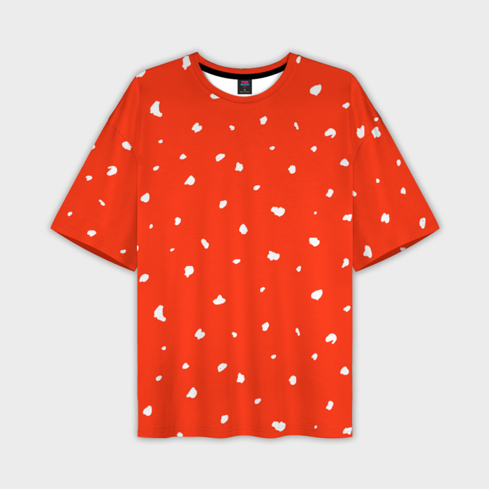 Мужская футболка oversize 3D Я   мухомор фото