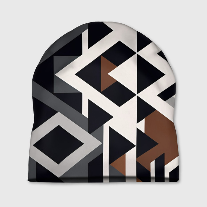 Шапка 3D Геометрия стиля фото