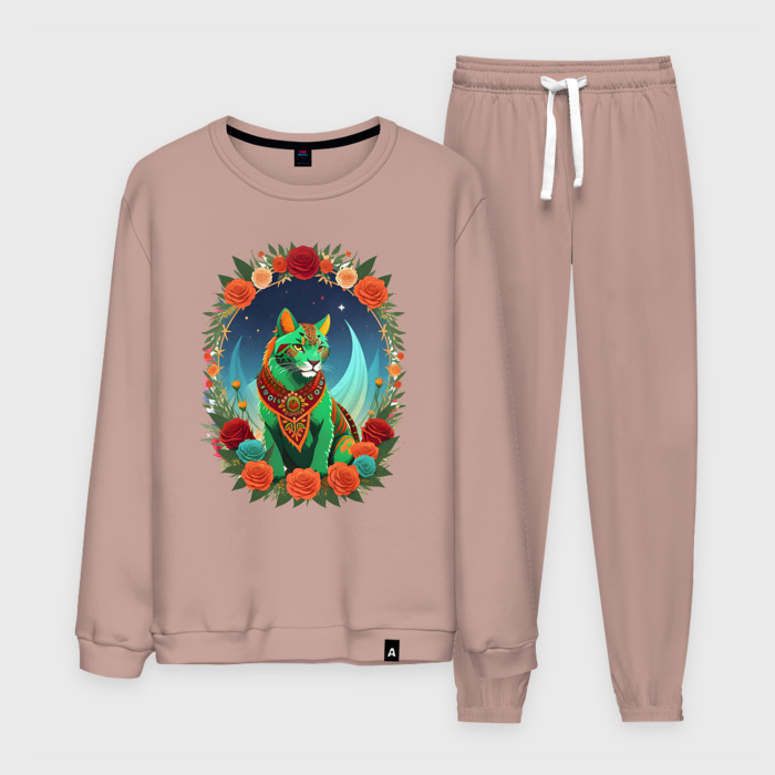 Мужской костюм хлопок Дикая кошка аниме фото