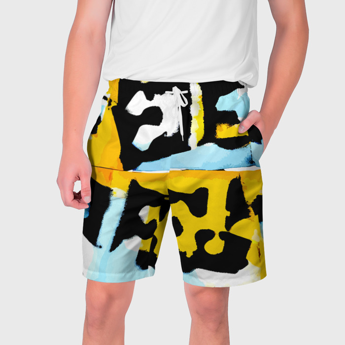 Мужские шорты 3D Абстрактная композиция фото