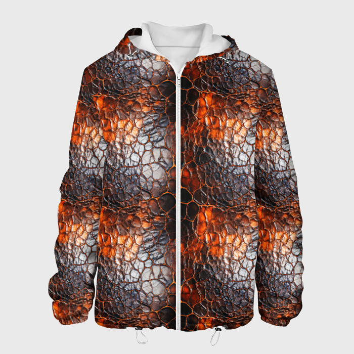 Мужская куртка 3D Текстура дорогой кожи паттерн фото