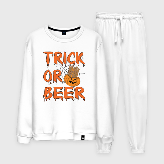 Мужской костюм хлопок Trick or beer фото