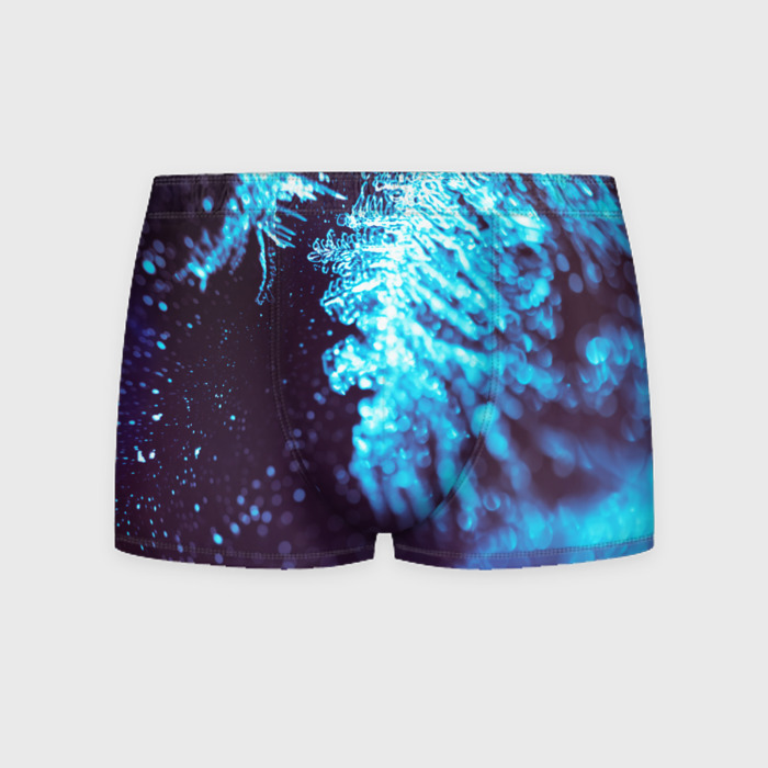 Мужские трусы 3D Макро морозных узоров на окне фото