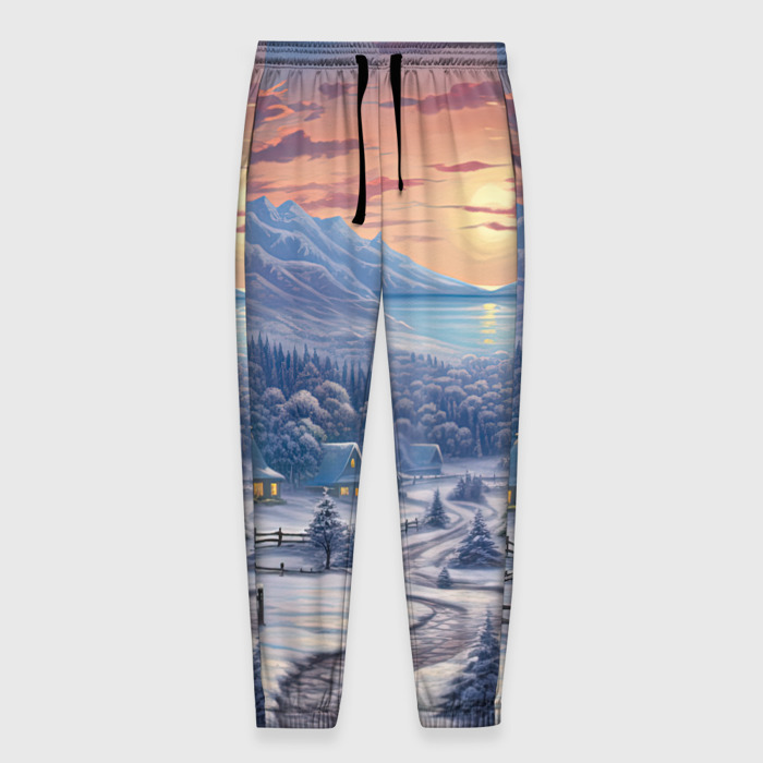 Мужские брюки 3D Хрустальный звон праздника фото