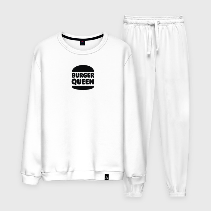 Мужской костюм хлопок Бургер квин фото