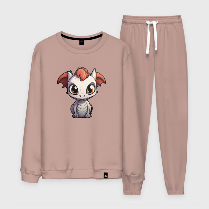 Мужской костюм хлопок Дракончик сюрпризик фото