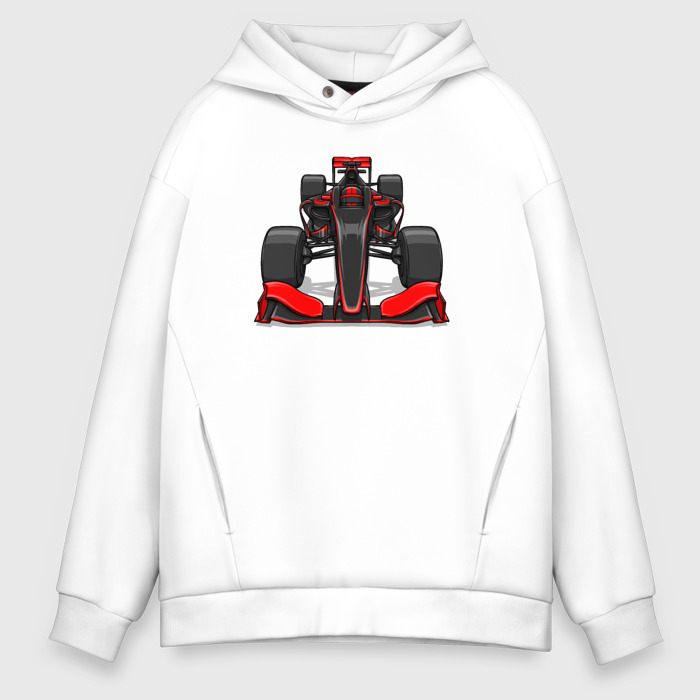 Мужское худи Oversize хлопок Формула 1 МакЛарен фото