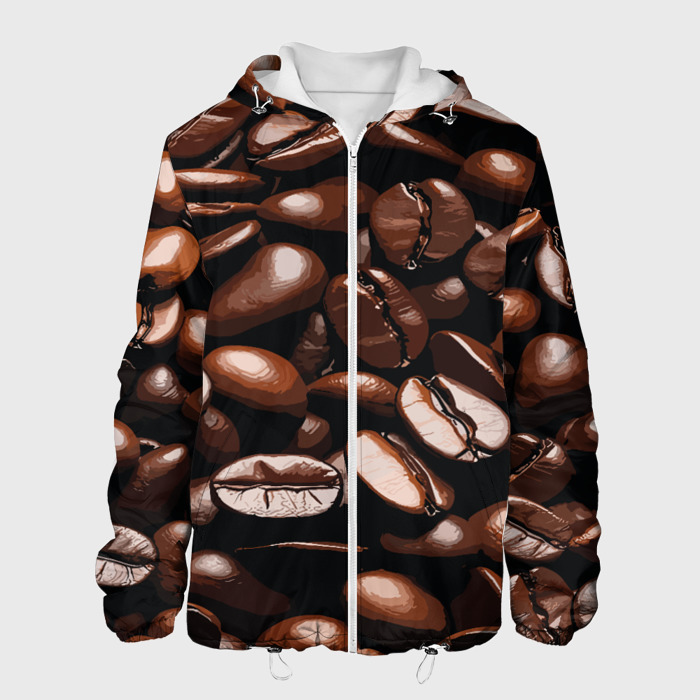 Мужская куртка 3D Кофейная пауза фото