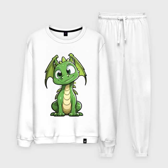 Мужской костюм хлопок Маленький дракончик фото