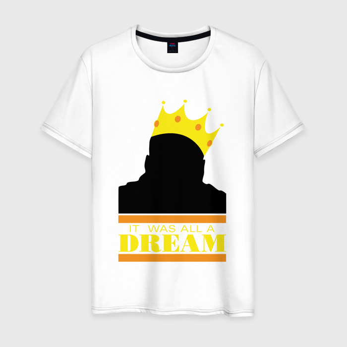 Мужская футболка хлопок Это всё было мечтой фото