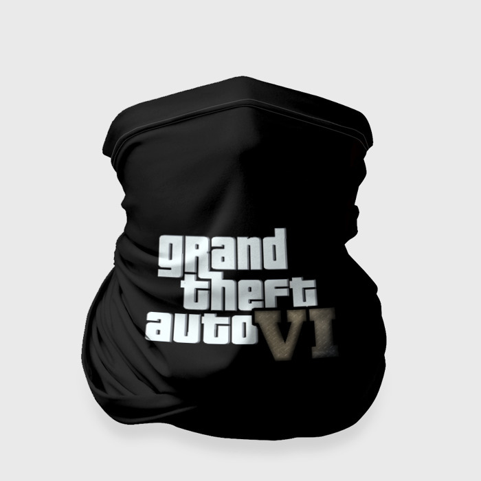 Бандана-труба 3D GTA6 stripes game фото