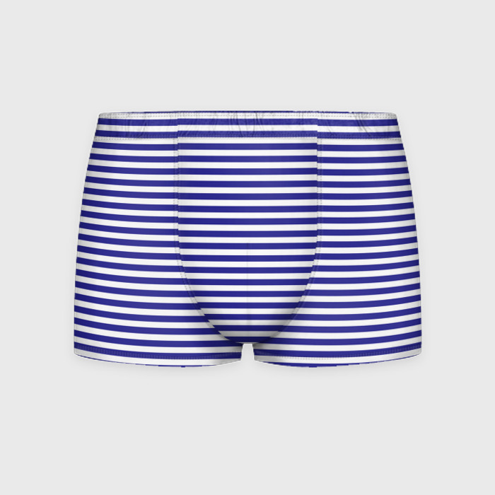 Мужские трусы 3D Тельняшка моряка фото