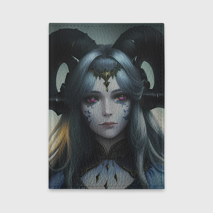 Обложка для автодокументов Демоническое существо фото