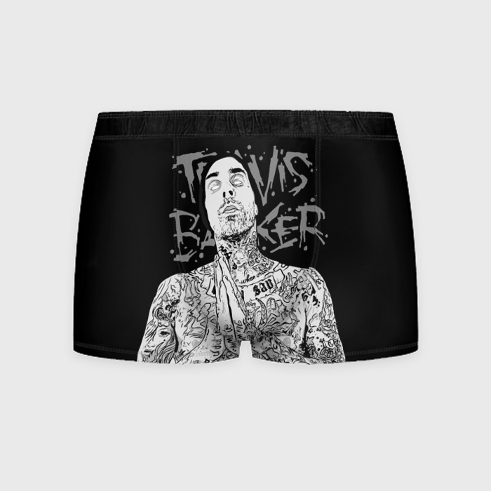 Мужские трусы 3D Трэвис Баркер фото