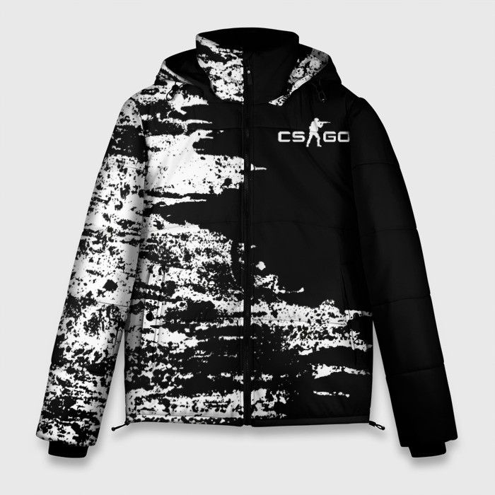 Мужская зимняя куртка 3D Counter Strike go   pattern фото