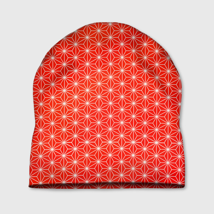 Шапка 3D Красная асаноха фото