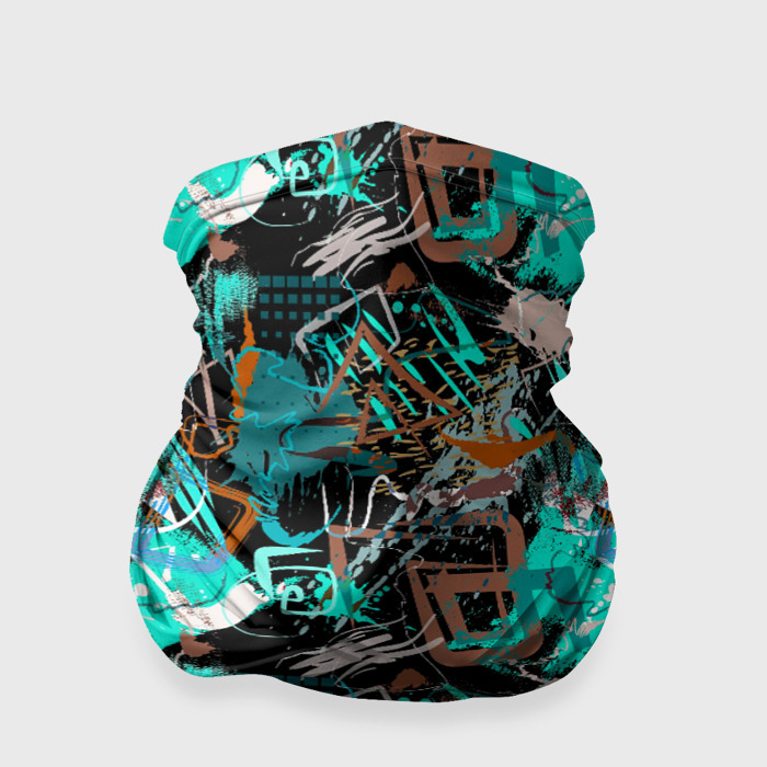 Бандана-труба 3D Психоделические каракули фото