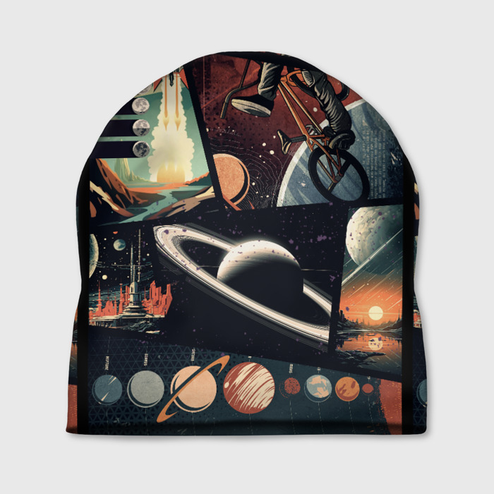 Шапка 3D GTA space art фото