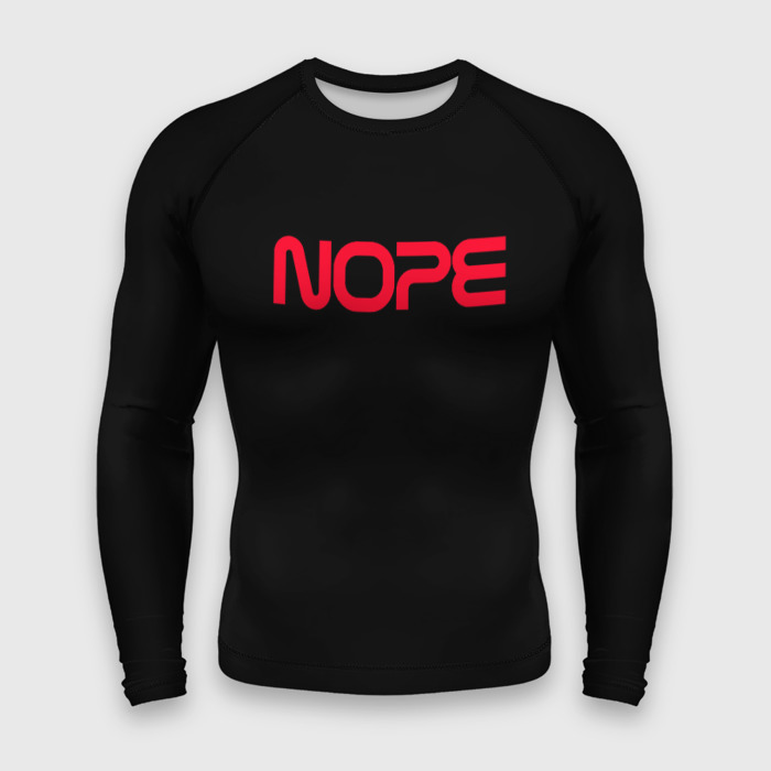 Мужской рашгард 3D Nope   NASA фото