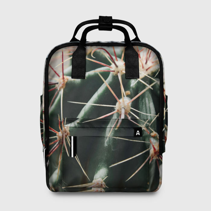 Женский рюкзак 3D Кактус фотография фото