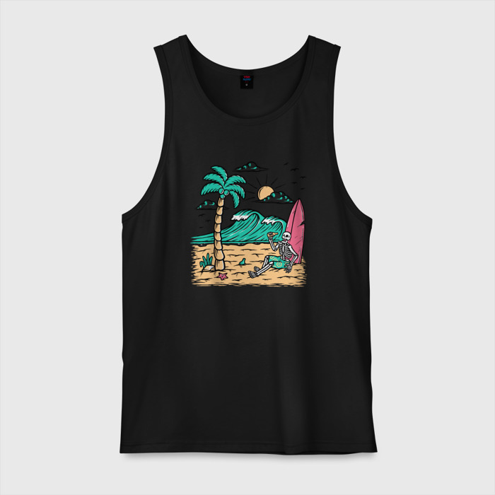 Мужская майка хлопок Sunny island фото