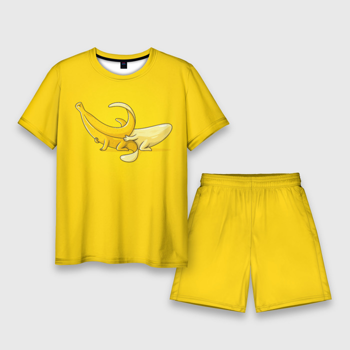 Мужской костюм с шортами 3D Будь моей кожурой фото