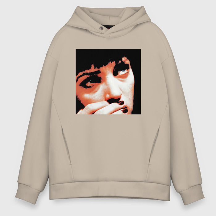 Мужское худи Oversize хлопок Это не слезы фото