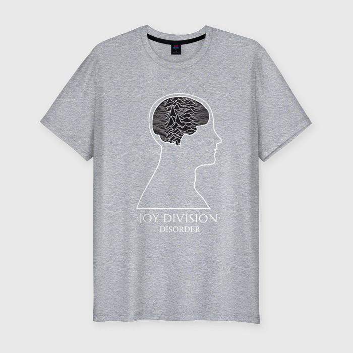 Мужская футболка хлопок Slim Joy Division   Disorder фото