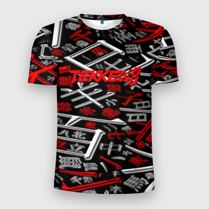 Мужская футболка 3D Slim Tekken steel japan фото