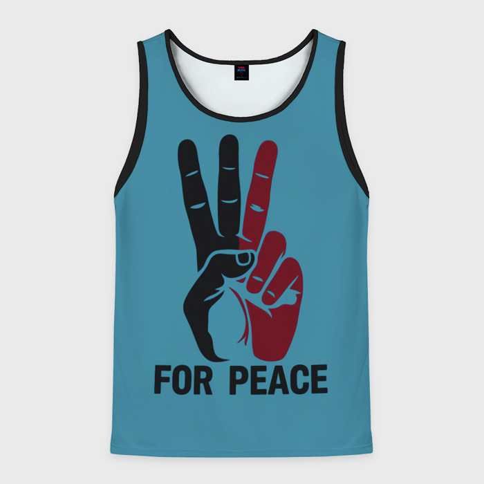 Мужская майка 3D Знак победы Victory фото