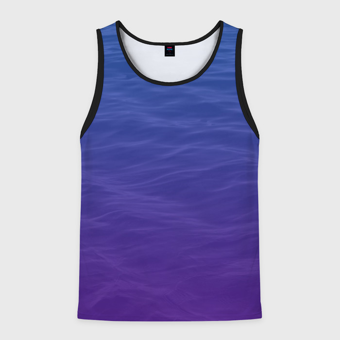 Мужская майка 3D Океан спокойный фото