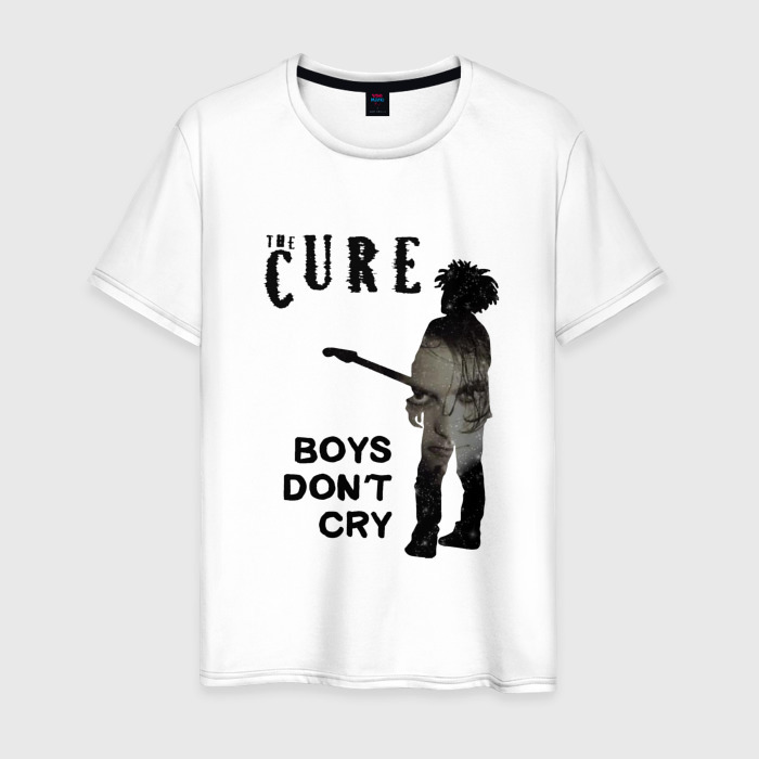 Мужская футболка хлопок The Cure   boys dont cry фото